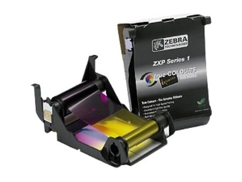 Оригинална матрична лента Zebra 800011-140 Жълт Черен Синьо-зелен Пурпурен цвят