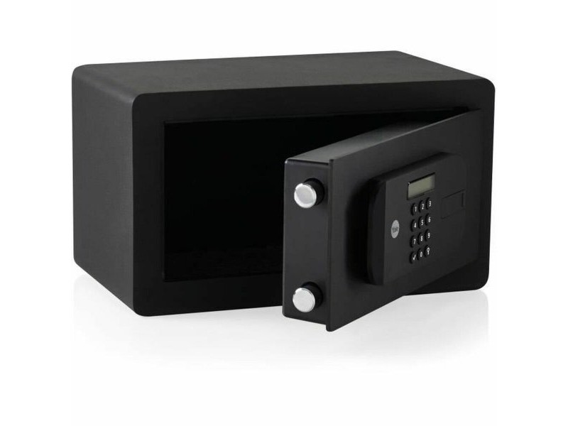 Сейф с електронна ключалка Yale YSEB/250/EB1 20,5 L Черен Стомана