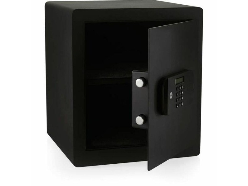Сейф с електронна ключалка Yale YSEB/400/EB1 Черен Неръждаема стомана Стомана
