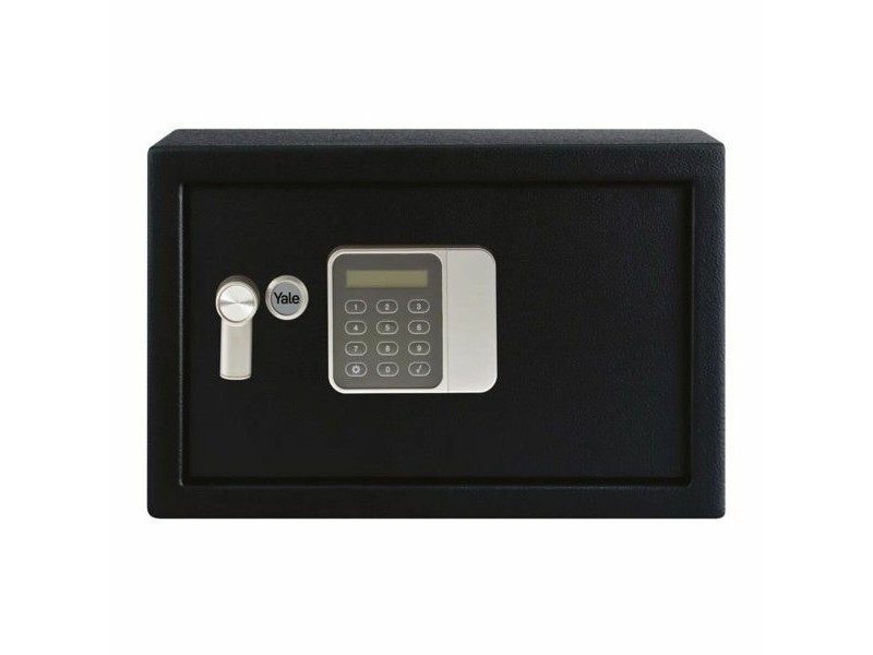 Сейф с електронна ключалка Yale Черен 16 L 25 x 35 x 25 cm Стомана