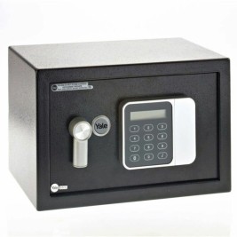 Сейф с електронна ключалка Yale Черен 16 L 25 x 35 x 25 cm Стомана