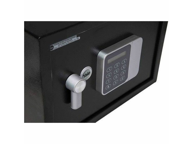 Сейф с електронна ключалка Yale Черен 16 L 25 x 35 x 25 cm Стомана