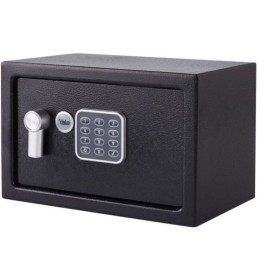 Сейф с електронна ключалка Yale Черен 8,6 L 20 x 31 x 20 cm Стомана