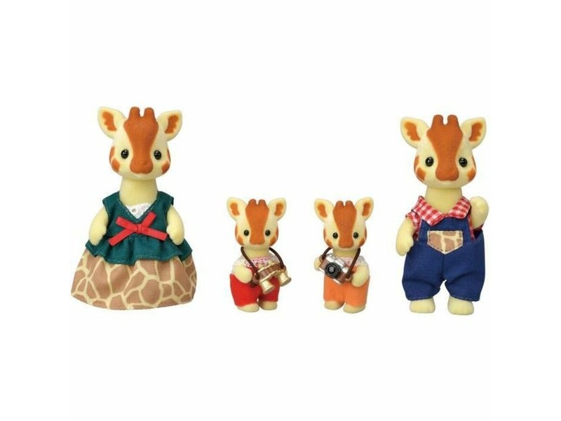 Комплект за Кукли Sylvanian Families The Giraffe Family Комплект за Кукли Sylvanian Families The Giraffe Family