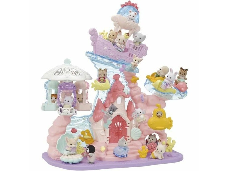 Комплект играчки Sylvanian Families Babie Mermaid Castle Пластмаса