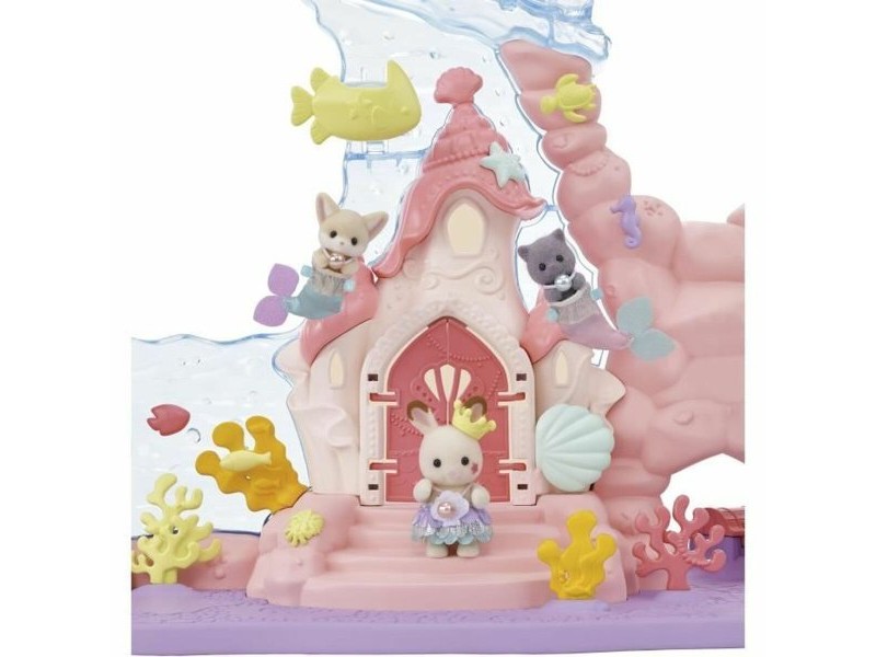 Комплект играчки Sylvanian Families Babie Mermaid Castle Пластмаса