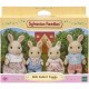 Комплект за Кукли Sylvanian Families 5706 Заек Семейство 4 Части