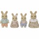 Комплект за Кукли Sylvanian Families 5706 Заек Семейство 4 Части