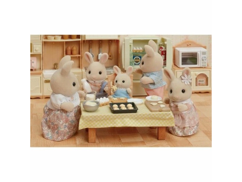 Комплект за Кукли Sylvanian Families 5706 Заек Семейство 4 Части