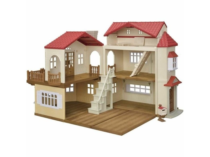 Playset Sylvanian Families Red Roof Country Home Къща за Кукли Заек