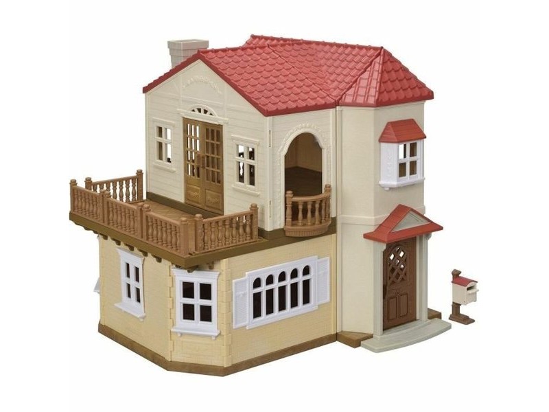 Playset Sylvanian Families Red Roof Country Home Къща за Кукли Заек