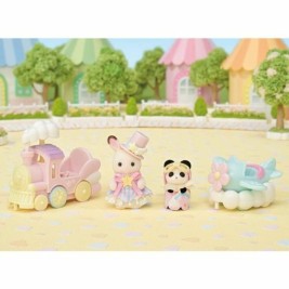 Playset Sylvanian Families Amusement Park Ride - Plane & Train Многоцветен