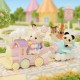 Playset Sylvanian Families Amusement Park Ride - Plane & Train Многоцветен