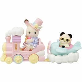 Playset Sylvanian Families Amusement Park Ride - Plane & Train Многоцветен