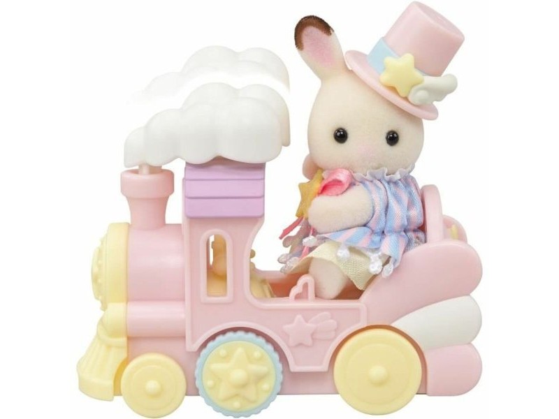 Playset Sylvanian Families Amusement Park Ride - Plane & Train Многоцветен