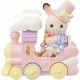 Playset Sylvanian Families Amusement Park Ride - Plane & Train Многоцветен
