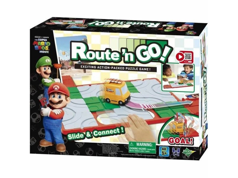 Настолна игра EPOCH D'ENFANCE Super Mario Route'N Go