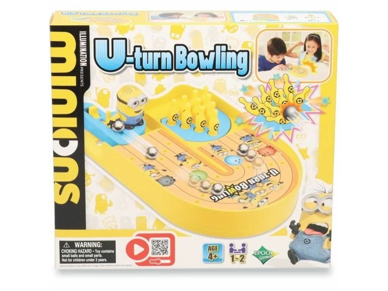Настолна игра EPOCH D'ENFANCE Minions U-turn Bowling