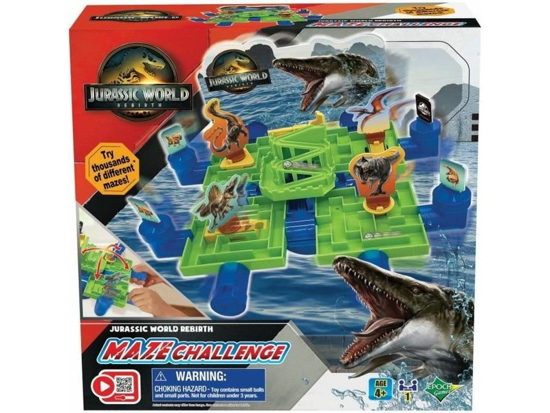 Настолна игра EPOCH D'ENFANCE Jurassic World Maze Challenge