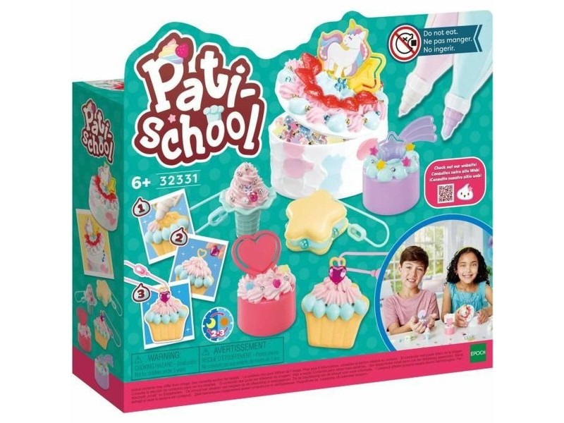 Занаятчийска игра EPOCH D'ENFANCE Pati school Cakes (FR)