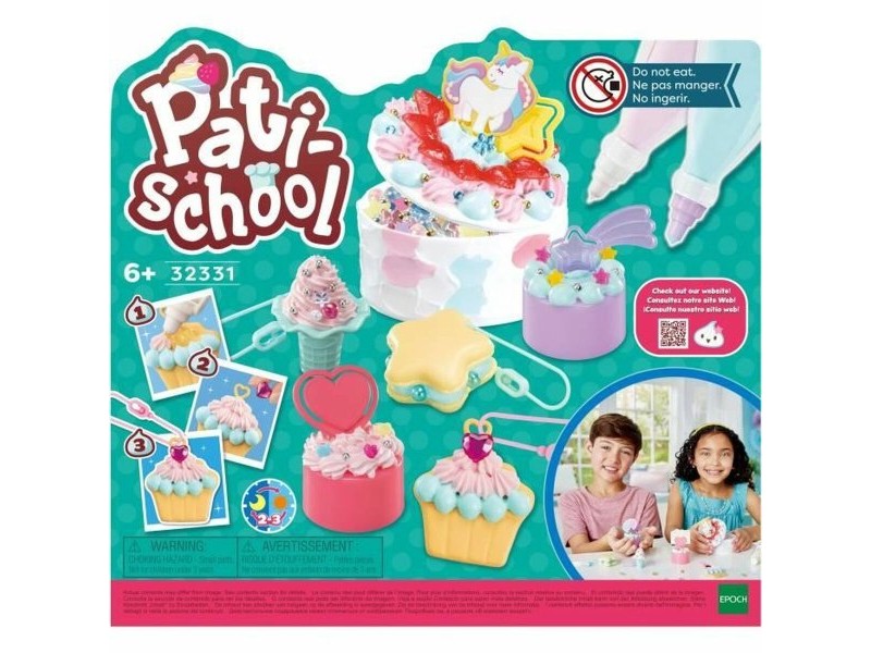 Занаятчийска игра EPOCH D'ENFANCE Pati school Cakes (FR)