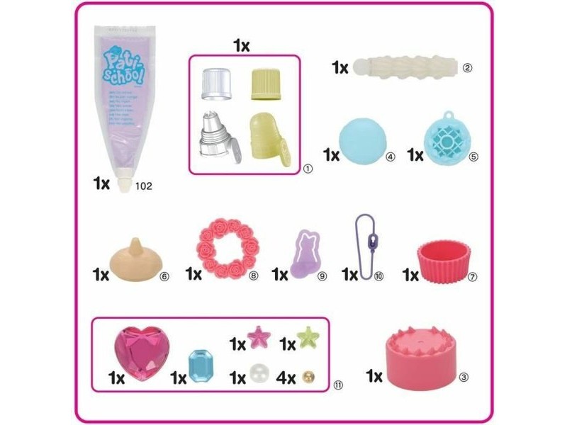 Занаятчийска игра EPOCH D'ENFANCE Pati School Cakes
