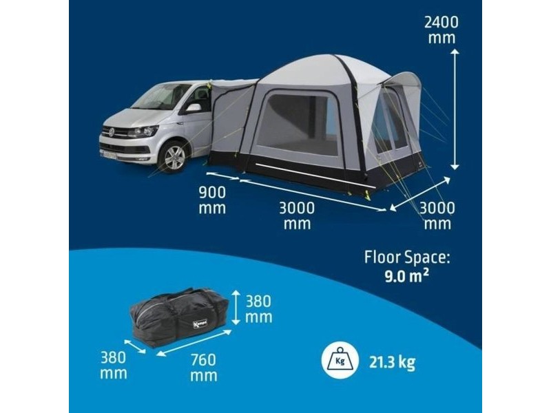 Тента Kampa Сив polialgodon