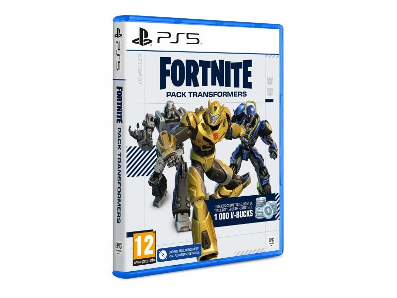 Видеоигра PlayStation 5 Fortnite Pack Transformers (FR) Код за изтегляне