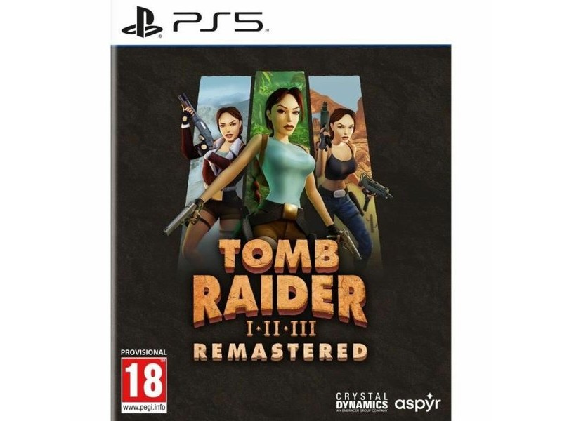 Видеоигра PlayStation 5 Just For Games Tomb Raider I-III Remastered Starring Lara Croft (FR)
