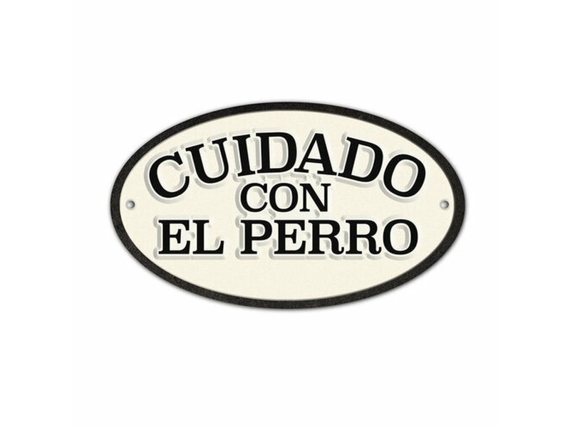 Табелка Magnet & Steel Cuidado con el Perro 16,3 x 9,5 cm Табелка Magnet & Steel Cuidado con el Perro 16,3 x 9,5 cm