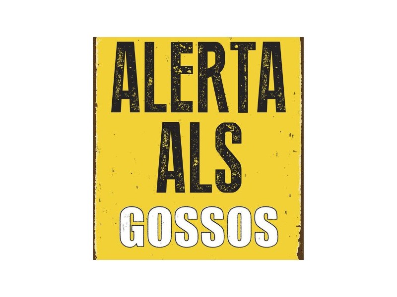 Табелка Magnet & Steel Alerta als Gossos 14,8 x 21 cm