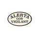 Табелка Magnet & Steel Alerta Gos Vigilant 16,3 x 9,5 cm