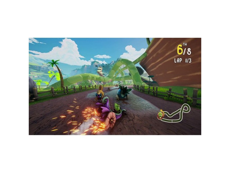Видео игра за Switch Outright Games Gigantosaurus Dino Kart
