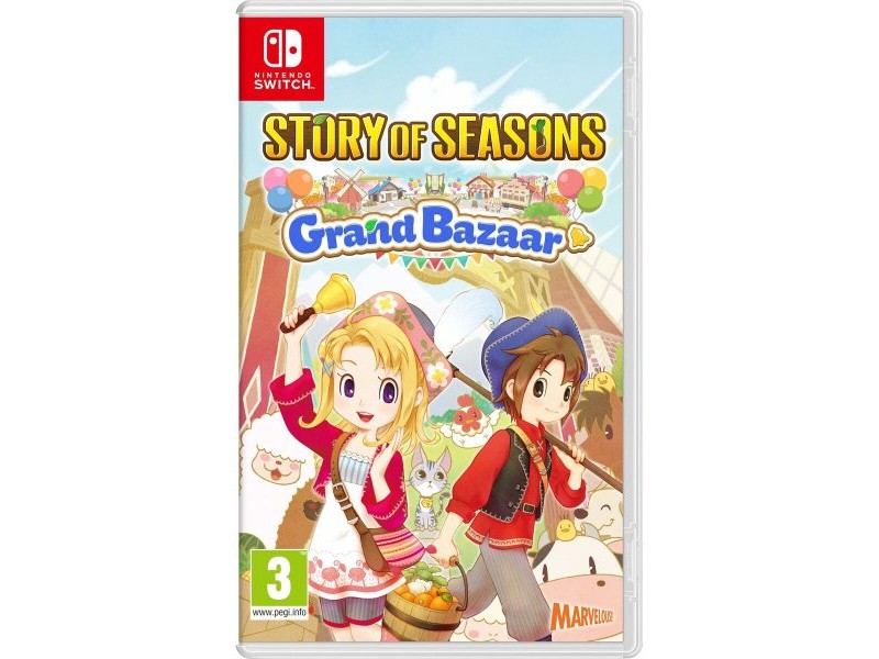 Видео игра за Switch Just For Games Story of Seasons Grand Bazaar