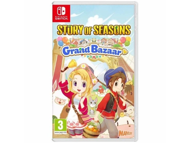 Видео игра за Switch Just For Games Story of Seasons Grand Bazaar