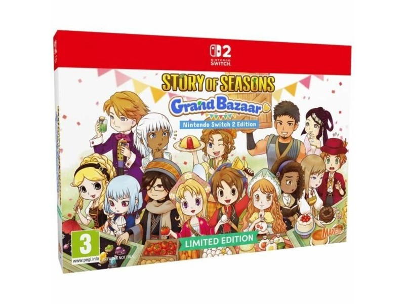 Видео игра за Switch Just For Games Story of Seasons: Grand Bazaar