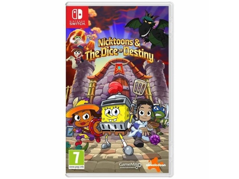 Видео игра за Switch Just For Games Nicktoons & the Dice of Destiny