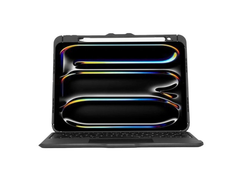 Блутут клавиатура Targus THZ988ES Черен испански Испанска Qwerty