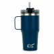 Чаша със Сламка Regatta Thermo Insulated Mug Тъмно синьо 600 ml Неръждаема стомана