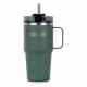 Чаша със Сламка Regatta Thermo Insulated Mug 600 ml Зелен Неръждаема стомана