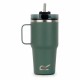 Чаша със Сламка Regatta Thermo Insulated Mug 600 ml Зелен Неръждаема стомана