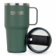 Чаша със Сламка Regatta Thermo Insulated Mug 600 ml Зелен Неръждаема стомана