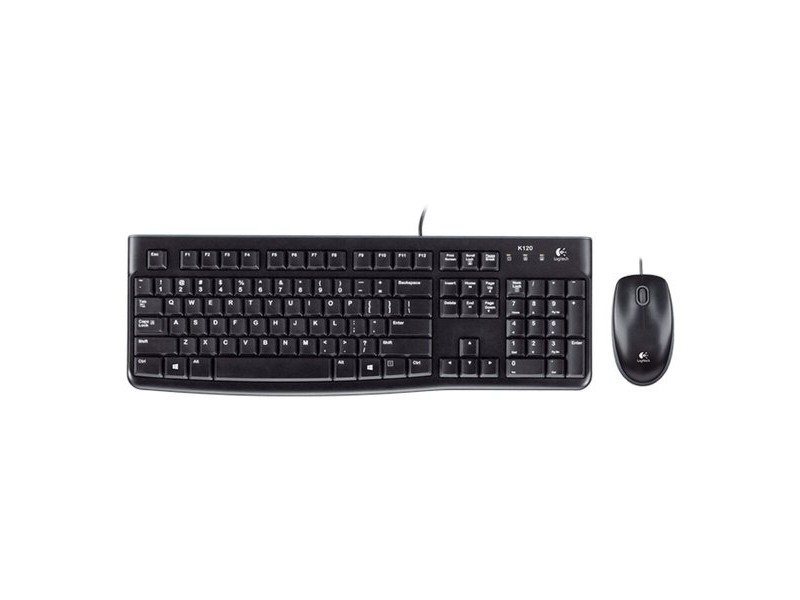 Клавиатура с мишка Logitech 920-002543 Черен италиански език QWERTY