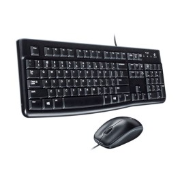 Клавиатура с мишка Logitech 920-002543 Черен италиански език QWERTY