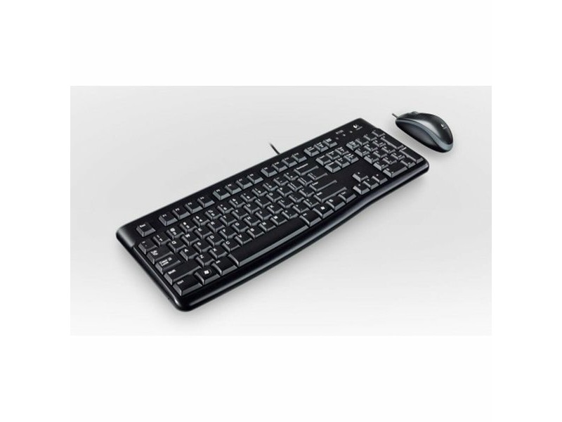 Клавиатура с мишка Logitech 920-002550 Черен Испанска Qwerty