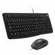 Клавиатура с мишка Logitech 920-002550 Черен Испанска Qwerty