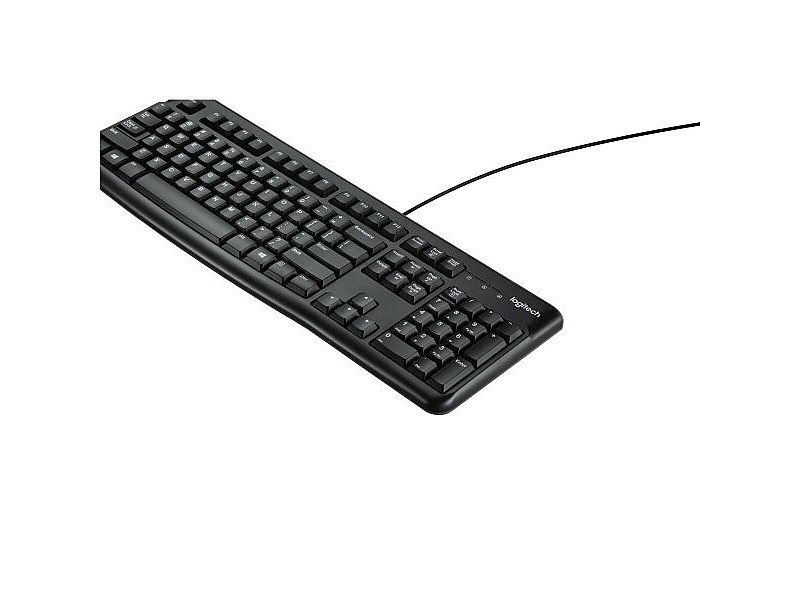 Клавиатура Logitech K120 Черен Испанска Qwerty Qwerty US