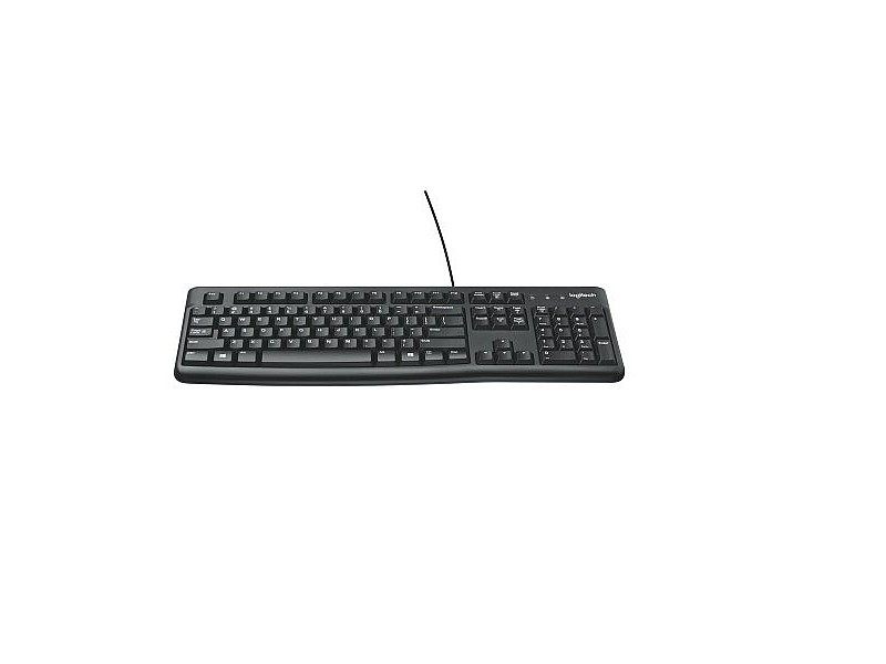 Клавиатура Logitech K120 Черен Испанска Qwerty Qwerty US