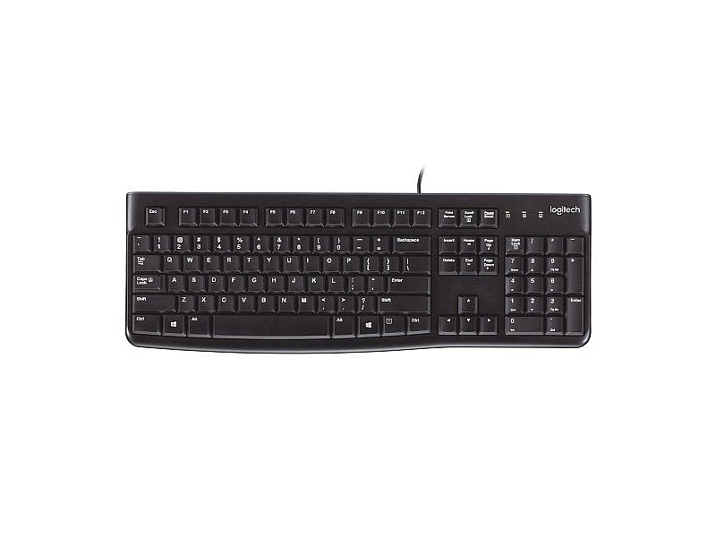 Клавиатура Logitech K120 Черен Испанска Qwerty Qwerty UK