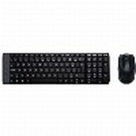 Клавиатура с мишка Logitech 920-003168 Черен QWERTY